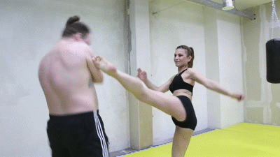 Karate girl Klara